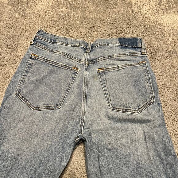 Abercrombie & Fitch Jeans Womens 29 /8 90s Slim Straight Ultra High Rise Blue ** - Picture 5 of 12